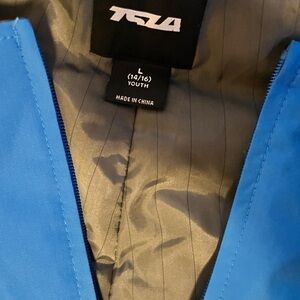 TSLA Kids Blue Performance Jacket